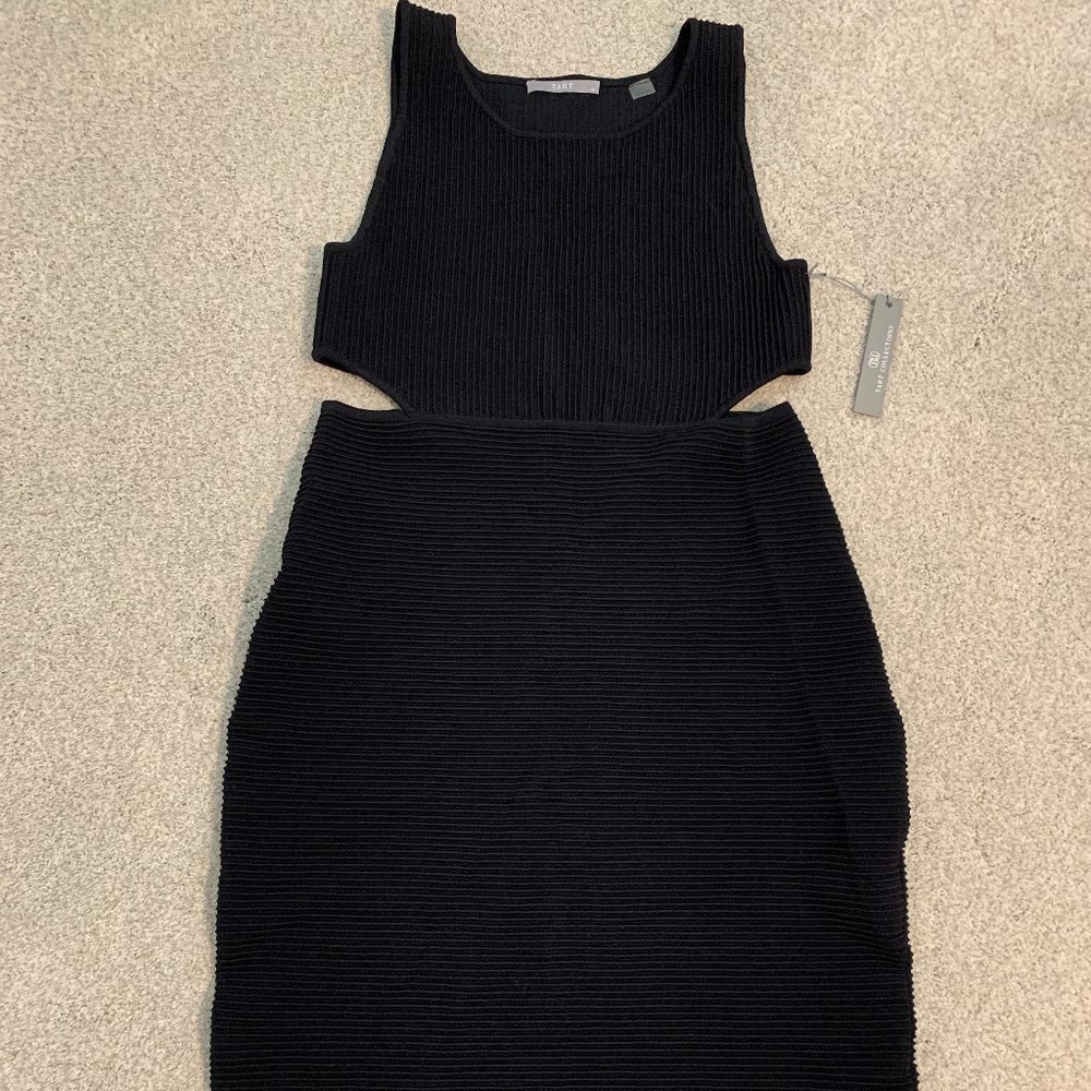 Tart Black Dress Side Cutouts  NWT